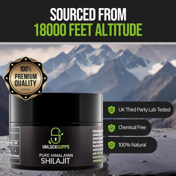 Himalayan Shilajit Resin 30g - UK Lab Tested - Image 4