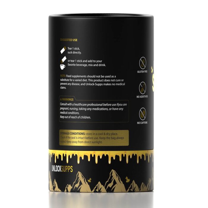 Pure Shilajit Honey Sticks with Saffron - Image 3