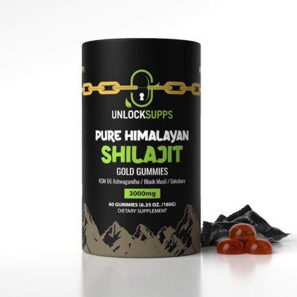 Shilajit gummies  with goshura, Ashwagandha and Black musli